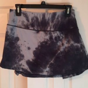 Baleaf womens skort gray and black Medium
